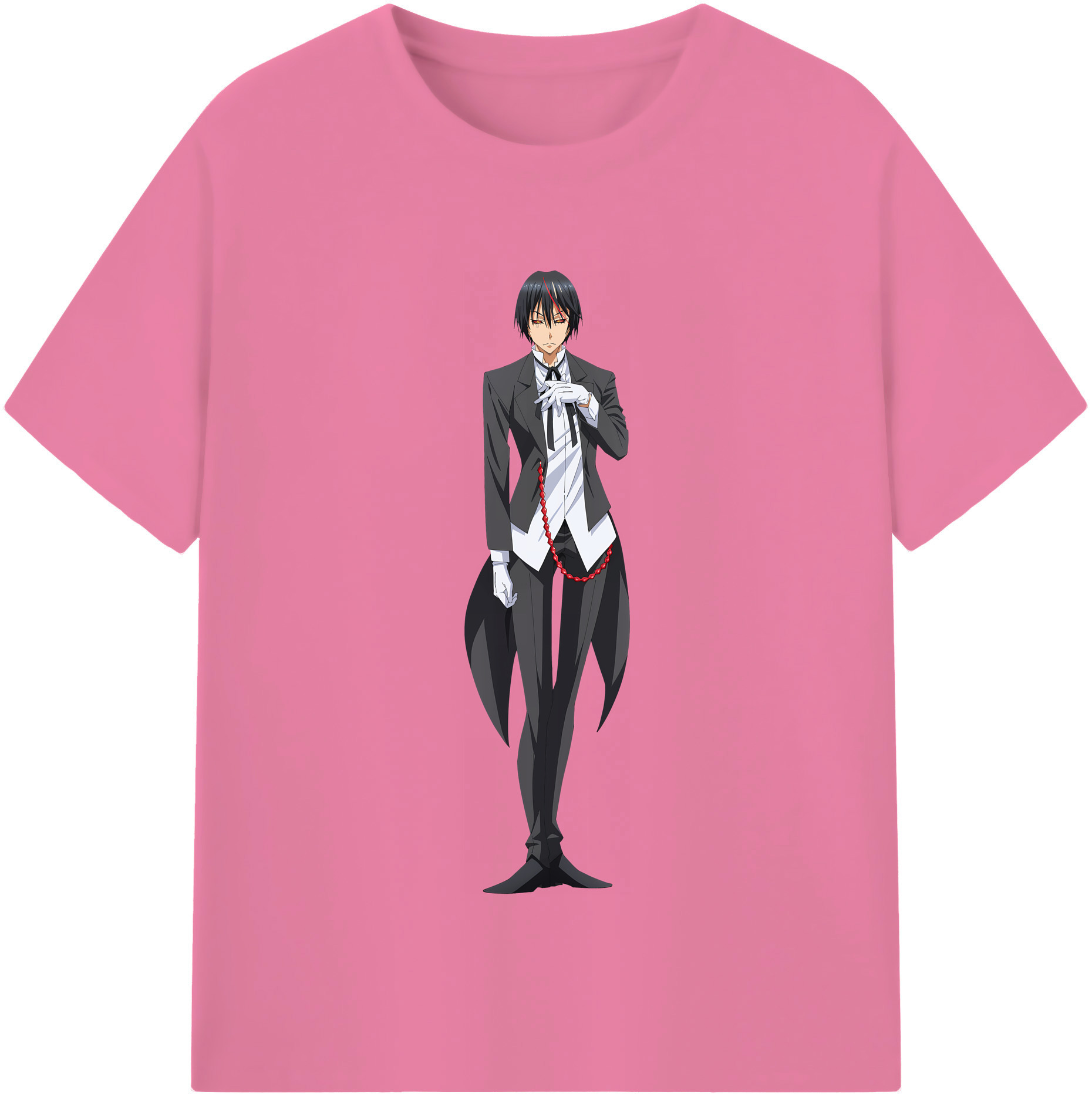 （画像用） 転スラ Regarding Reincarnated to Slime 綿100％半袖Tシャツ（フロントプリント）